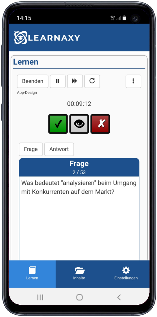 Learnaxy App Screen