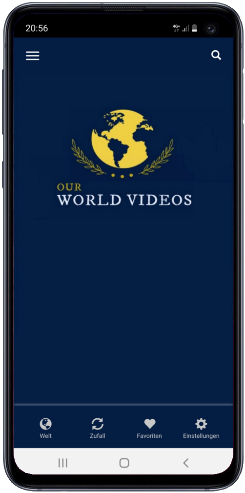 Ourworldvideos App Screen